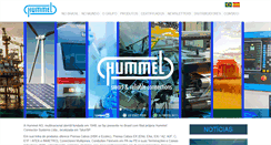 Desktop Screenshot of hummel.com.br